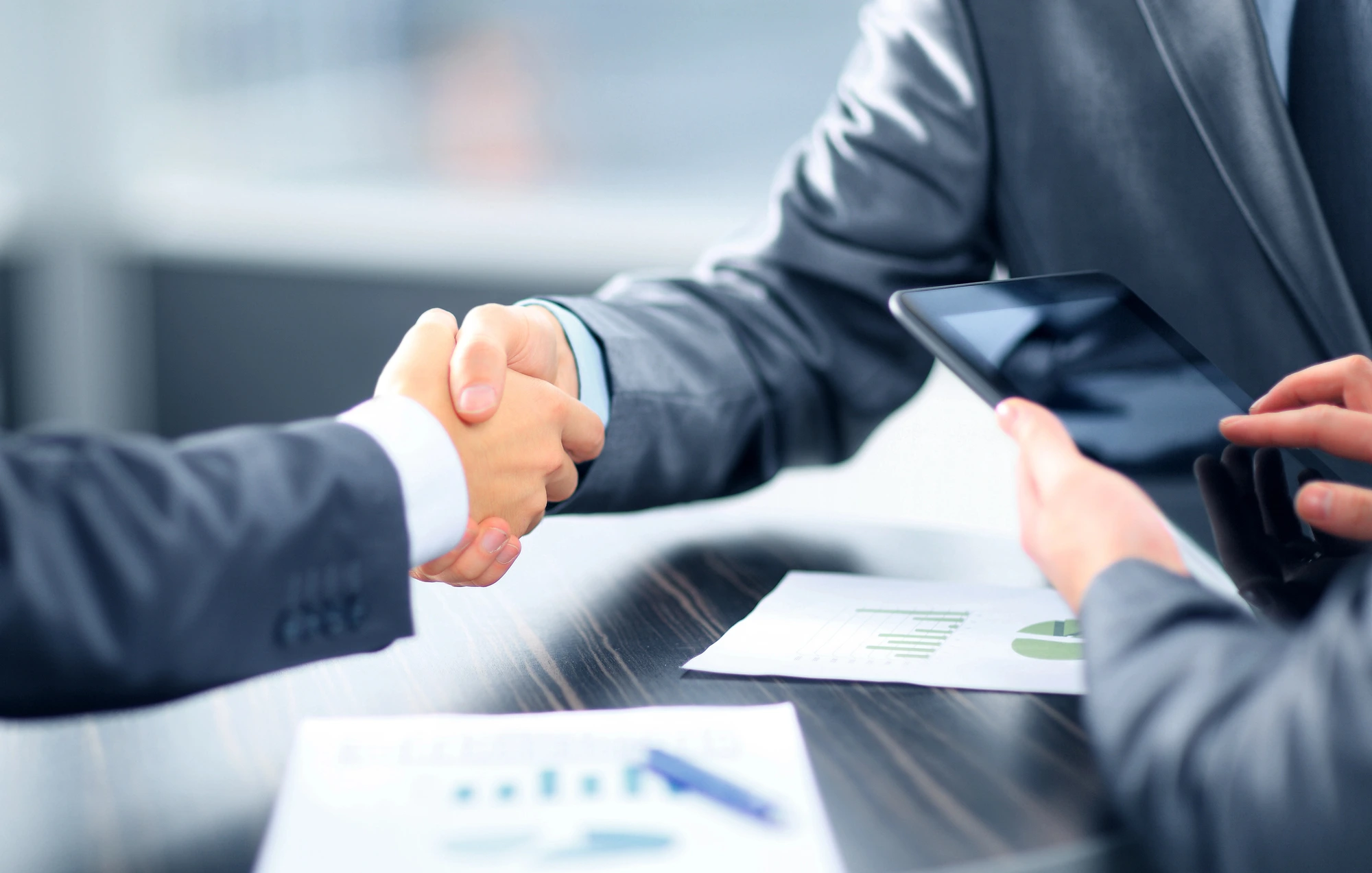 business deal at veterinary practice for sale